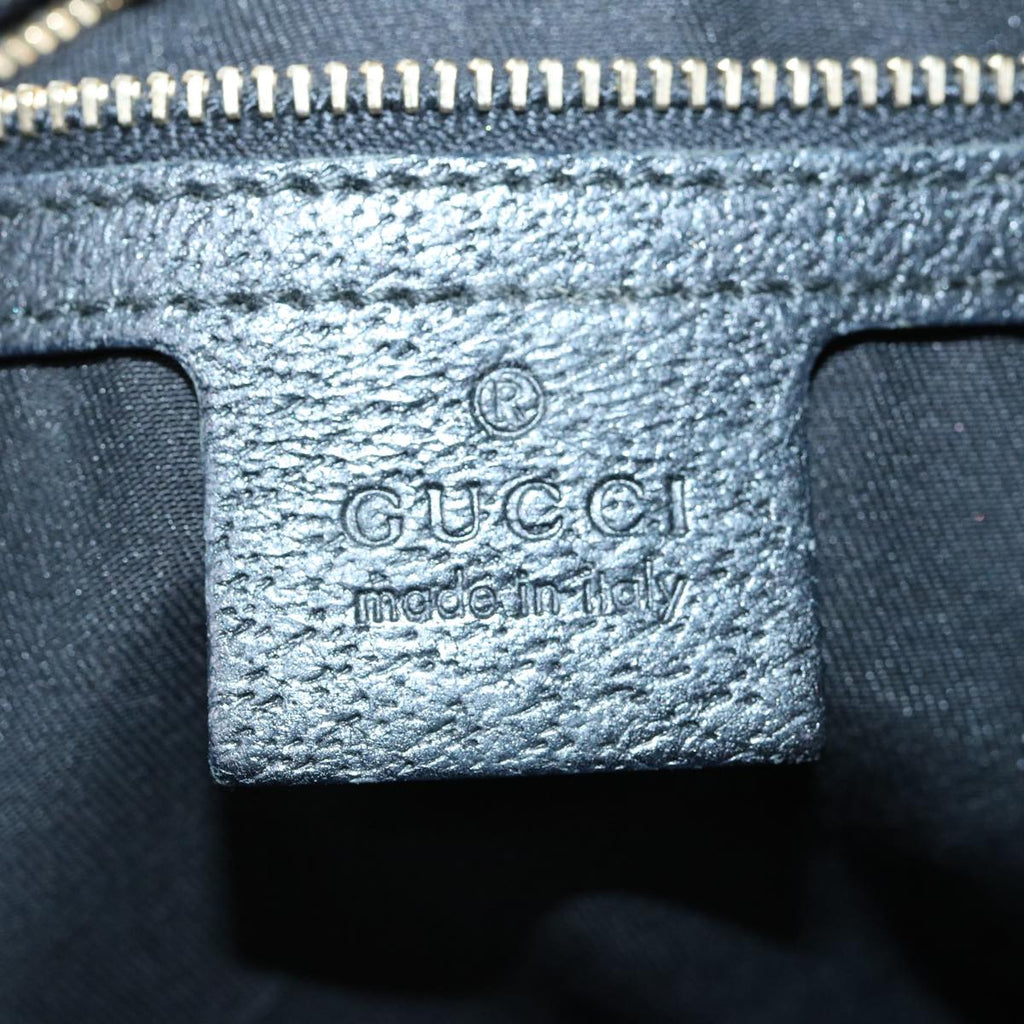 GUCCI GG Canvas Shoulder Bag Black 152457 ep2686