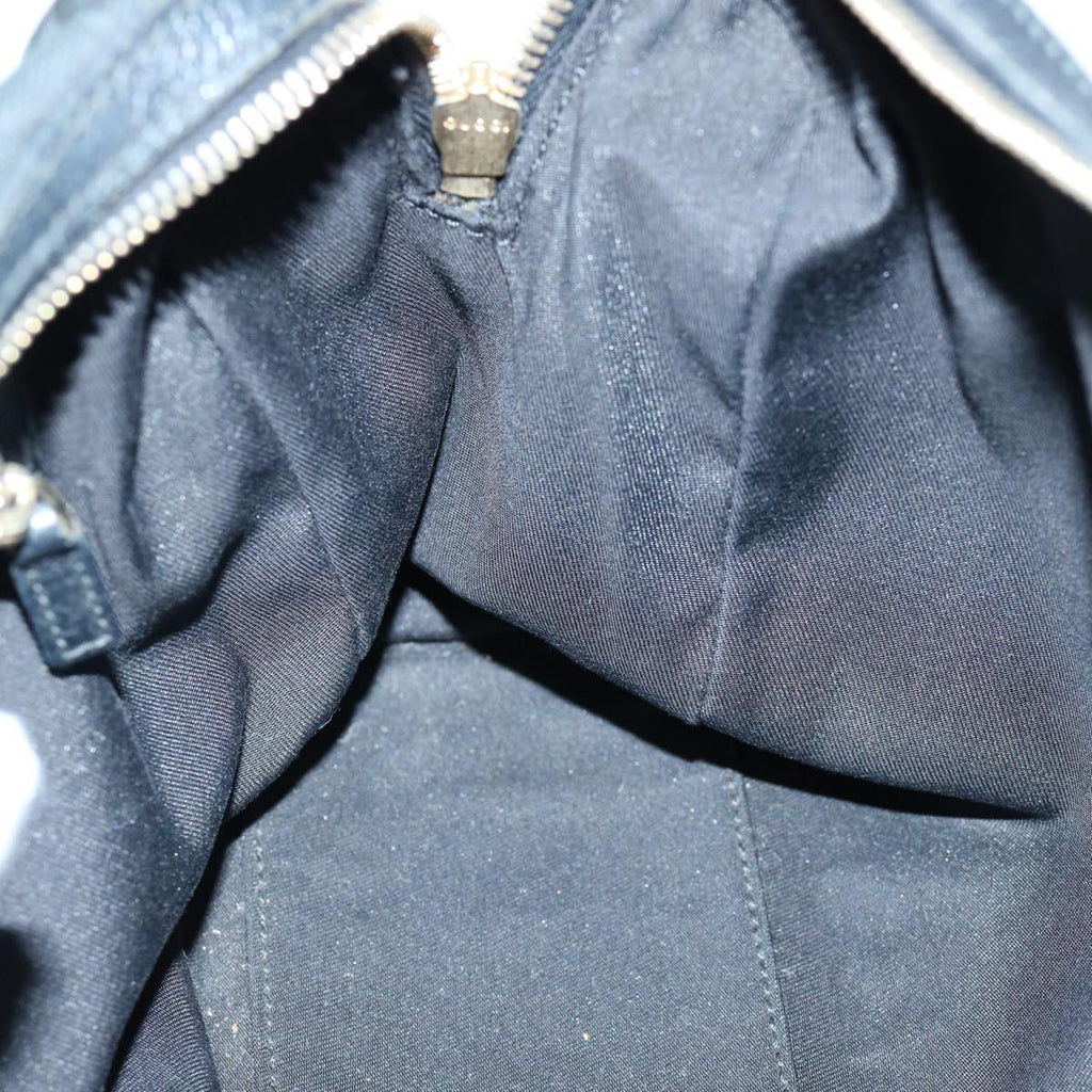 GUCCI GG Canvas Shoulder Bag Black 152457 ep2686