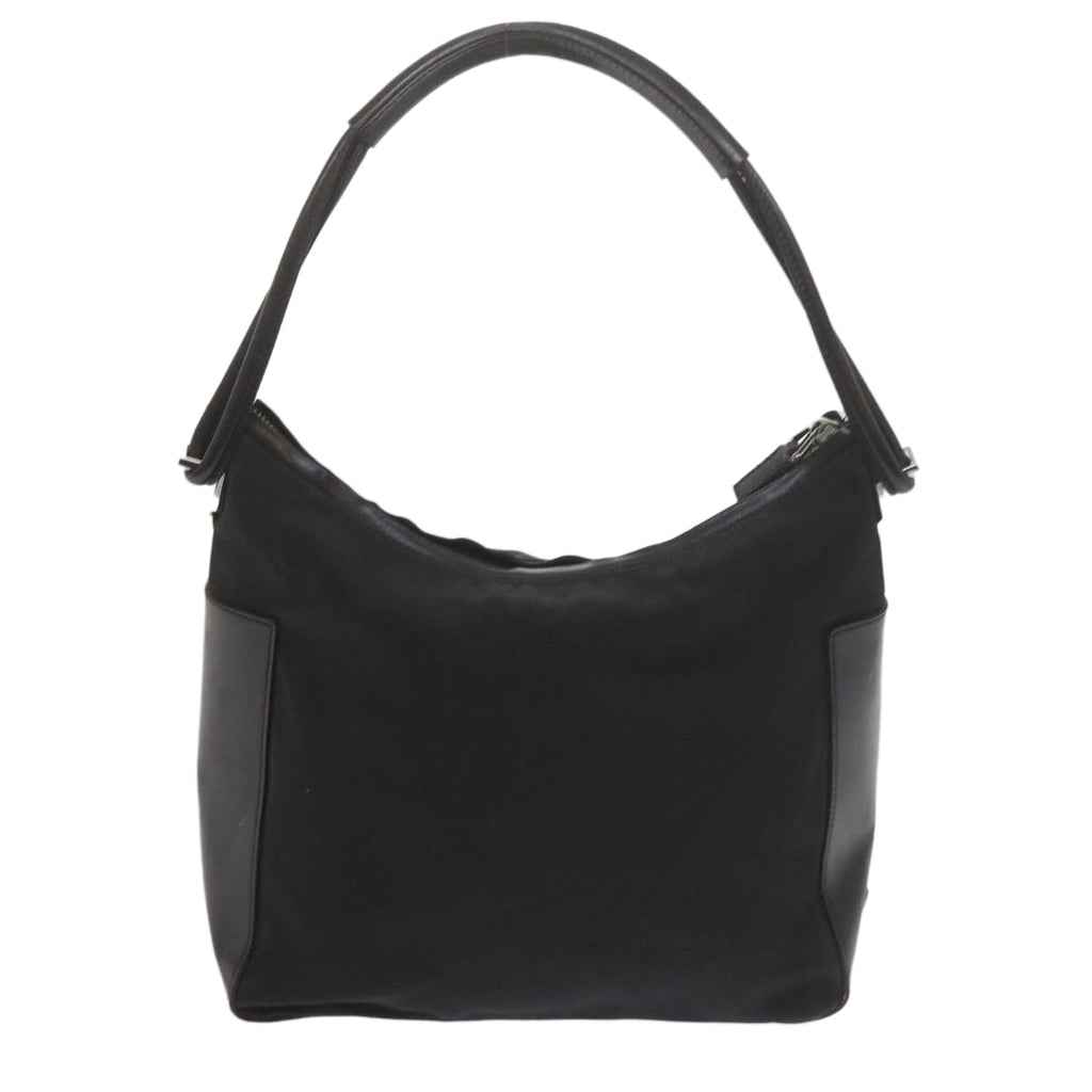 GUCCI Shoulder Bag Nylon Leather Black 001 3766 ep2690
