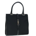 GUCCI Jackie Hand Bag Canvas Black 002 1065 ep2698