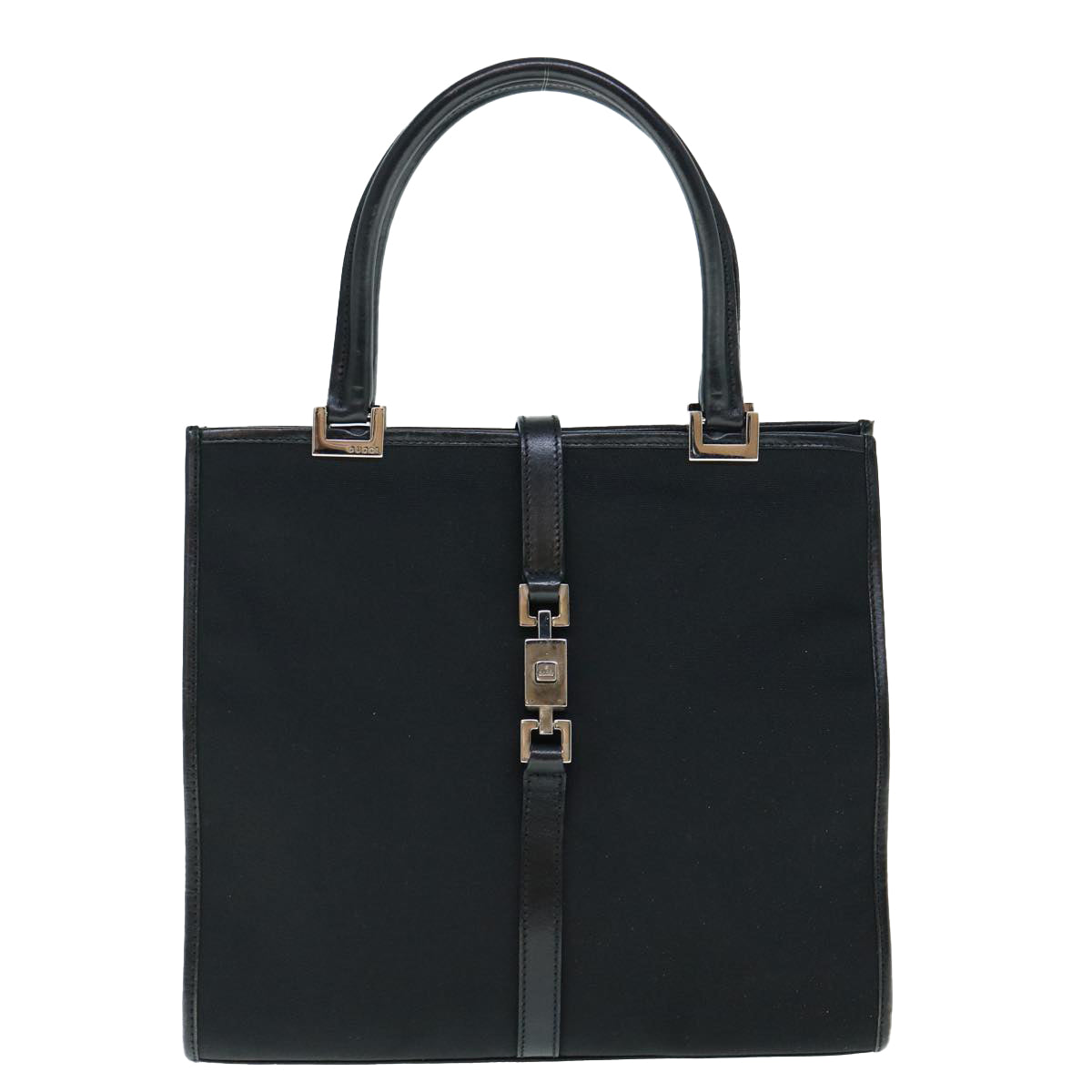 GUCCI Jackie Hand Bag Canvas Black 002 1065 ep2698