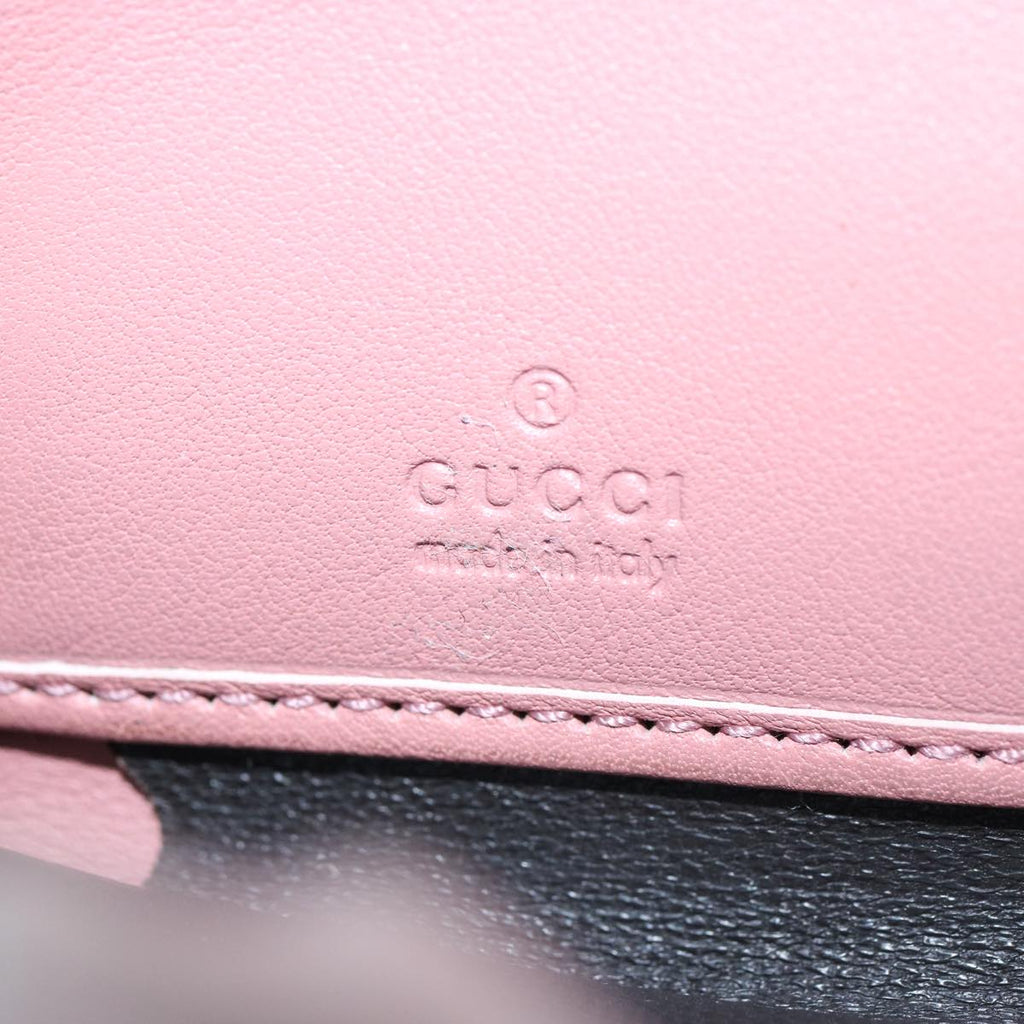 GUCCI GG Canvas Guccissima Long Wallet Pink 233025 ep2769