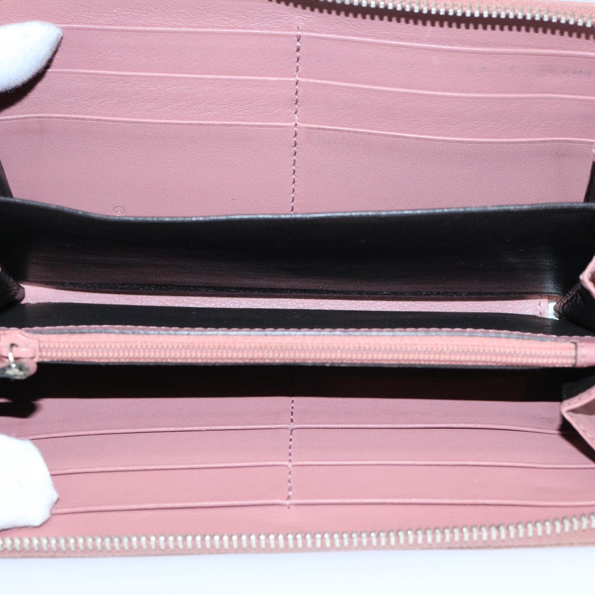 GUCCI GG Canvas Guccissima Long Wallet Pink 233025 ep2769