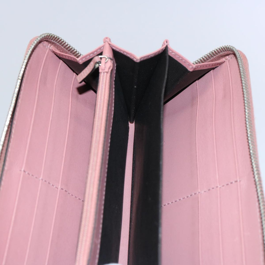 GUCCI GG Canvas Guccissima Long Wallet Pink 233025 ep2769