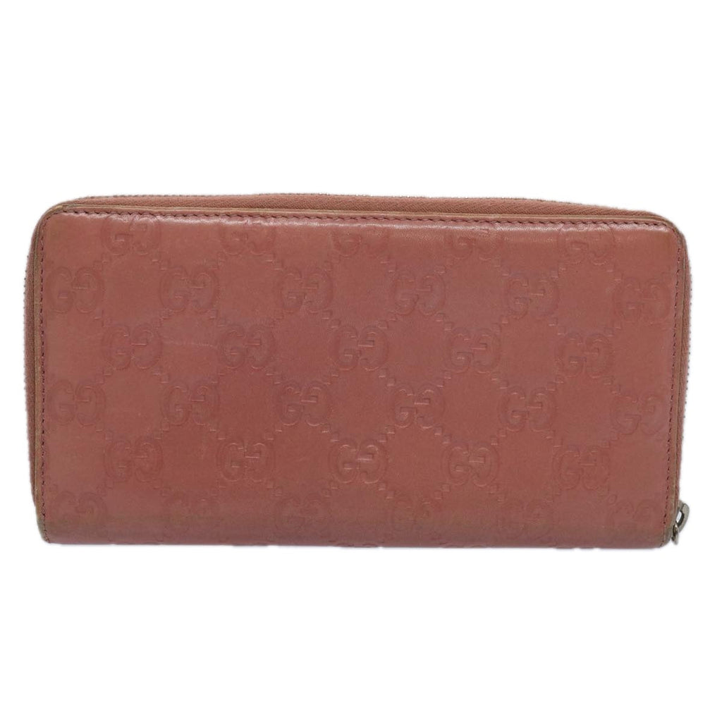 GUCCI GG Canvas Guccissima Long Wallet Pink 233025 ep2769