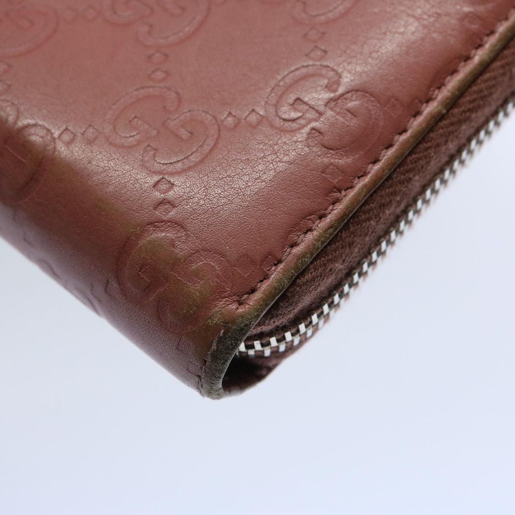 GUCCI GG Canvas Guccissima Long Wallet Pink 233025 ep2769