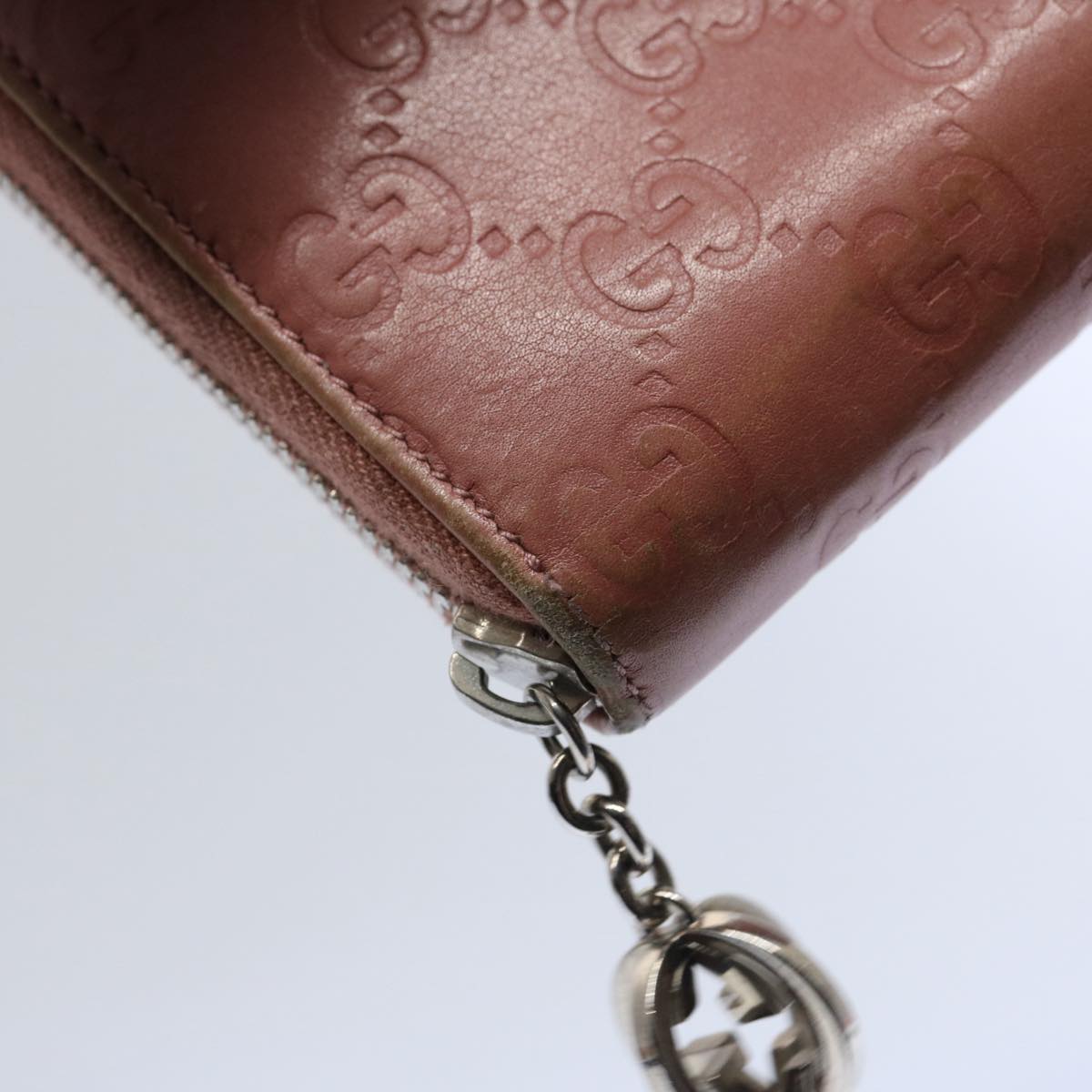 GUCCI GG Canvas Guccissima Long Wallet Pink 233025 ep2769