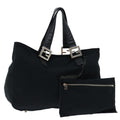 FENDI Hand Bag Nylon Black ep3242