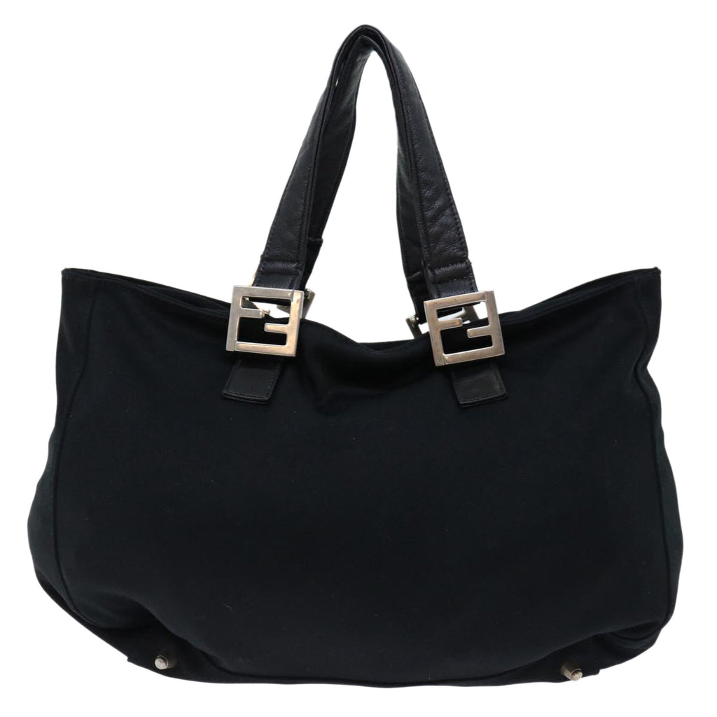FENDI Hand Bag Nylon Black ep3242