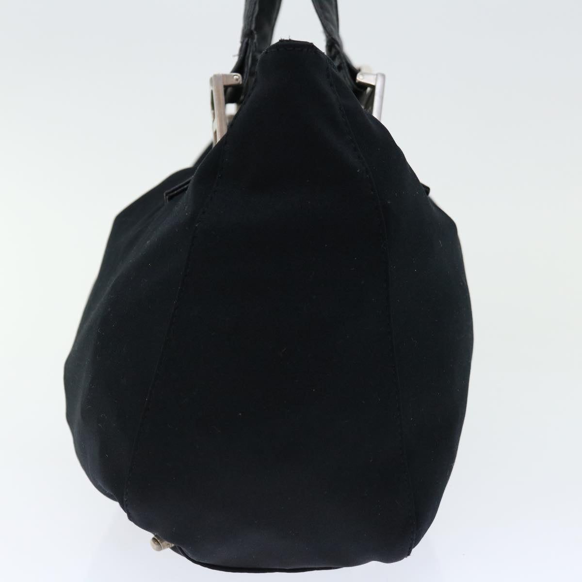 FENDI Hand Bag Nylon Black ep3242