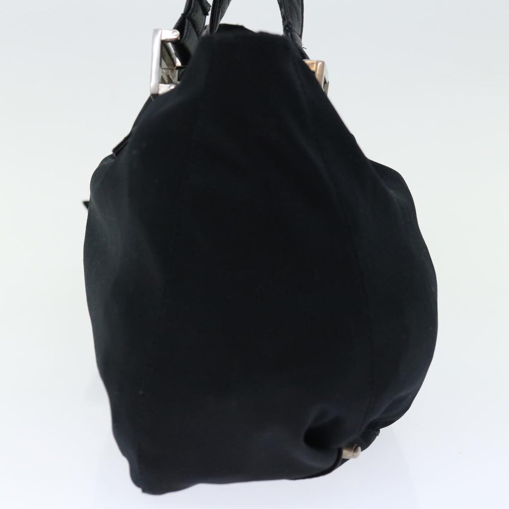 FENDI Hand Bag Nylon Black ep3242