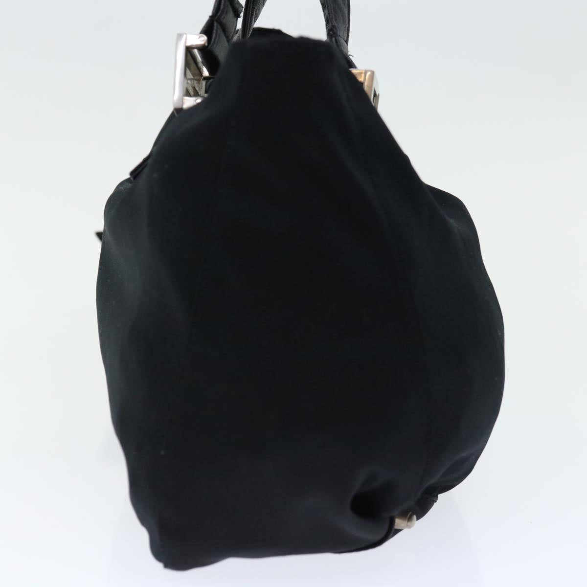 FENDI Hand Bag Nylon Black ep3242