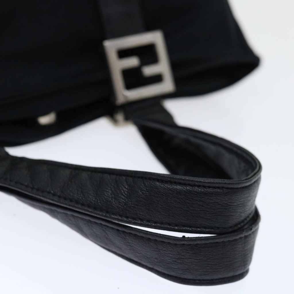 FENDI Hand Bag Nylon Black ep3242