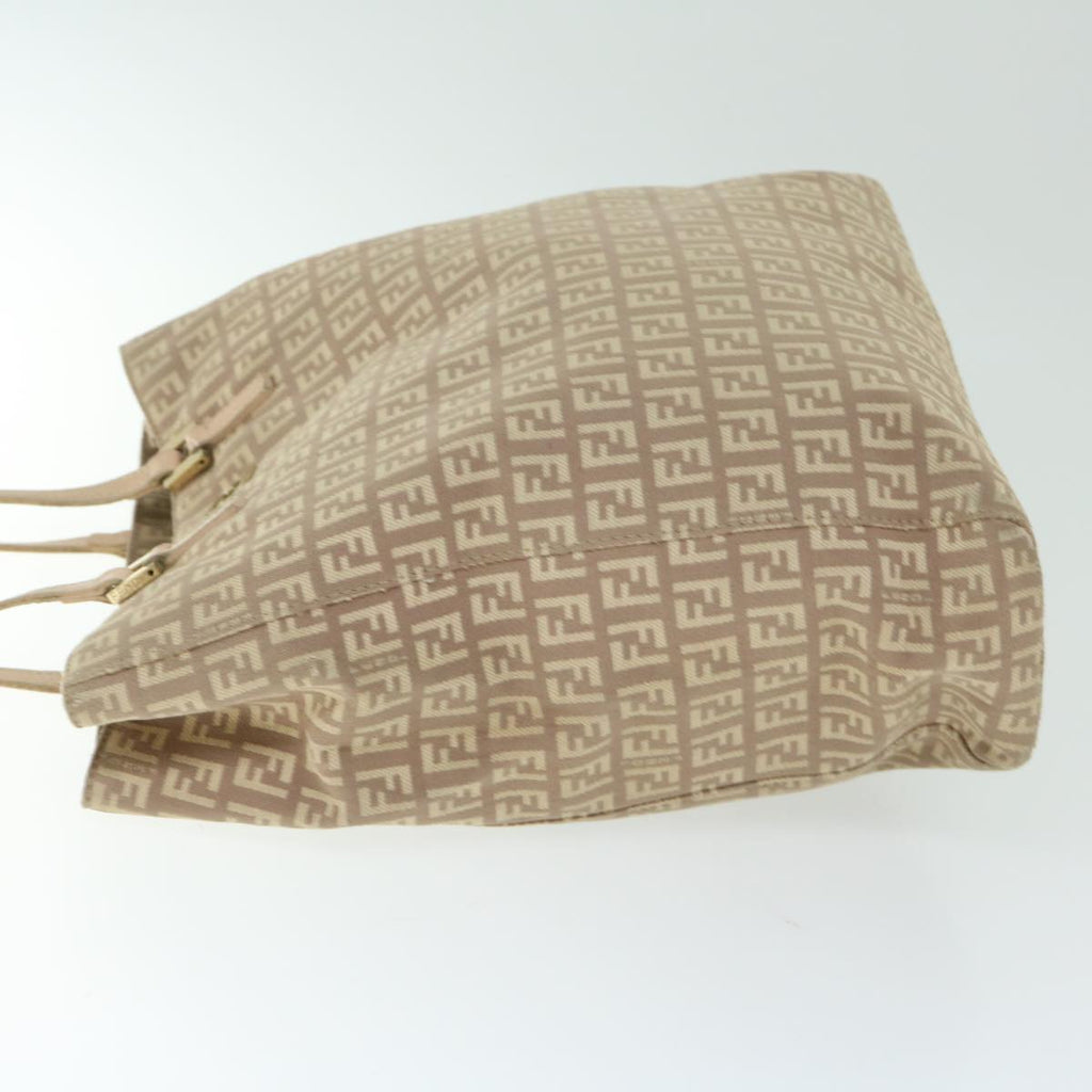 FENDI Zucchino Canvas Hand Bag Pink ep3377