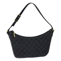 GUCCI GG Canvas Hand Bag Black ep3704
