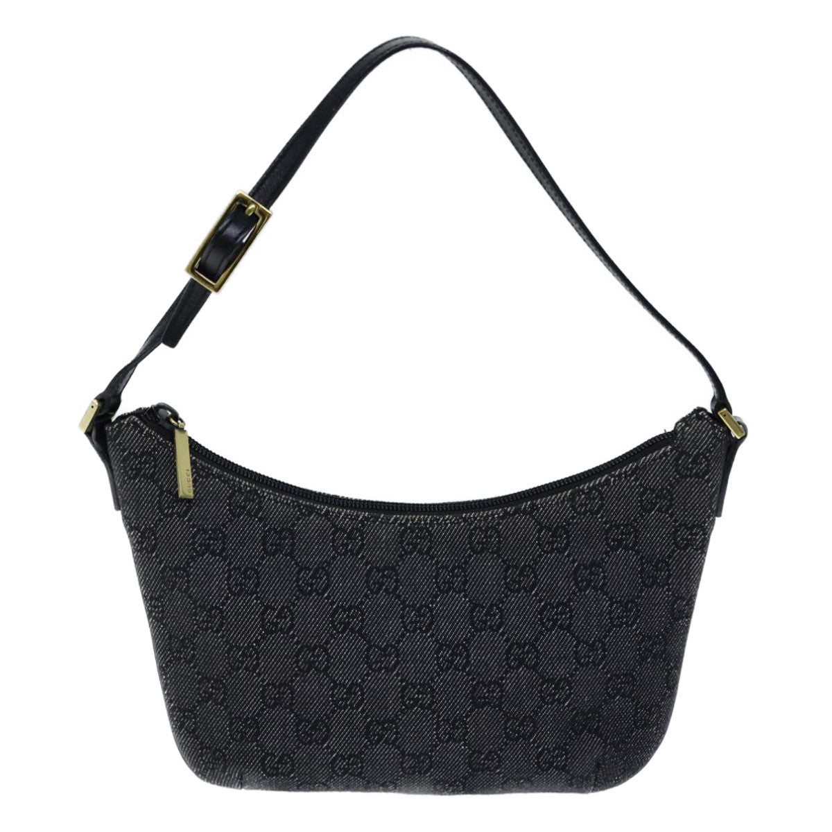 GUCCI GG Canvas Hand Bag Black ep3704