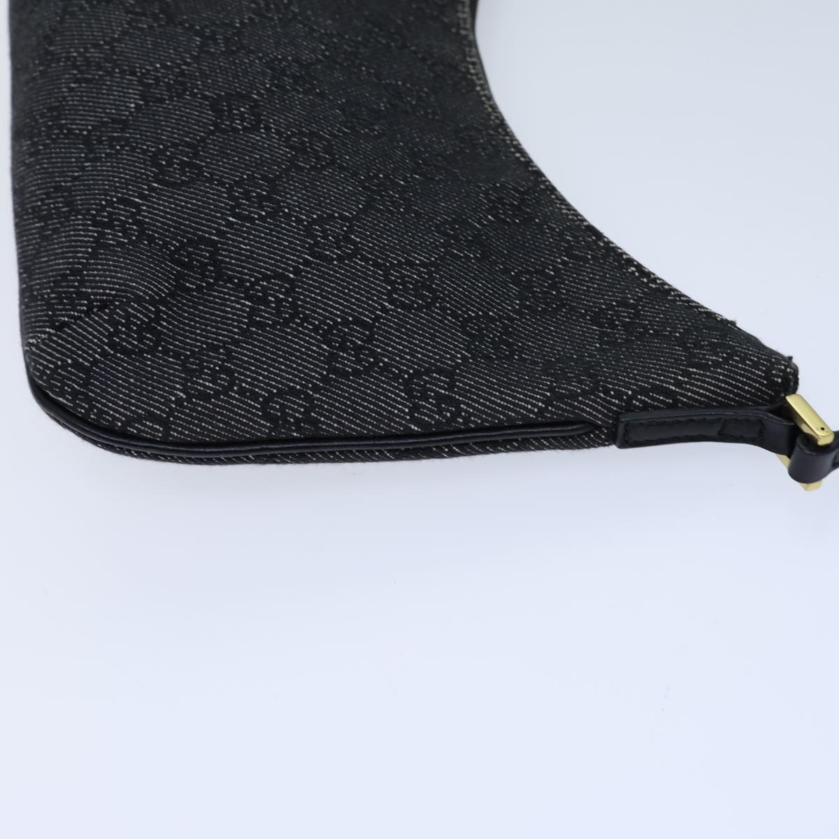 GUCCI GG Canvas Hand Bag Black ep3704