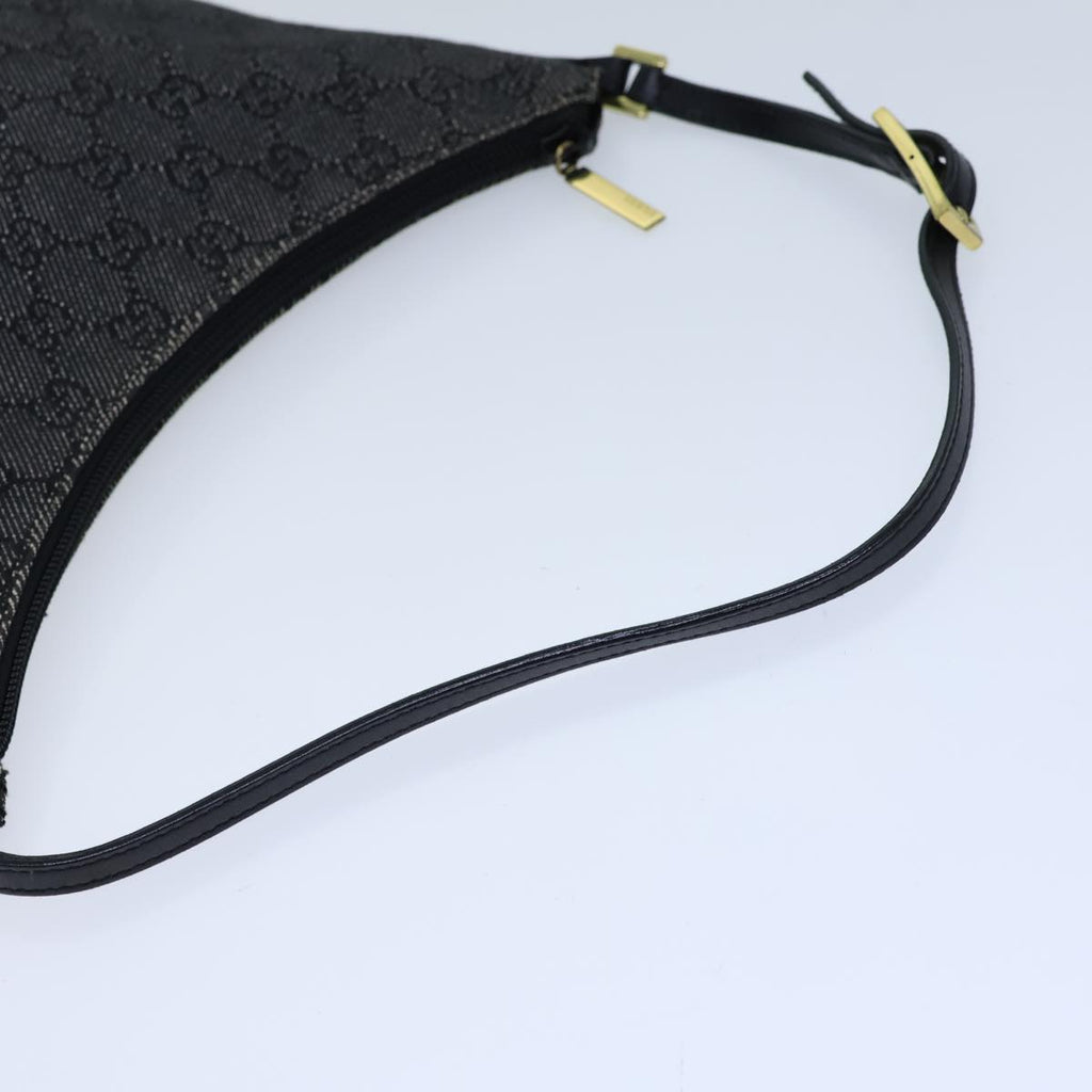 GUCCI GG Canvas Hand Bag Black ep3704