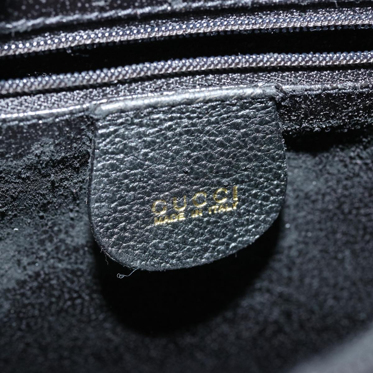 GUCCI Bamboo Hand Bag Suede Black 002 1095 0260 ep4006