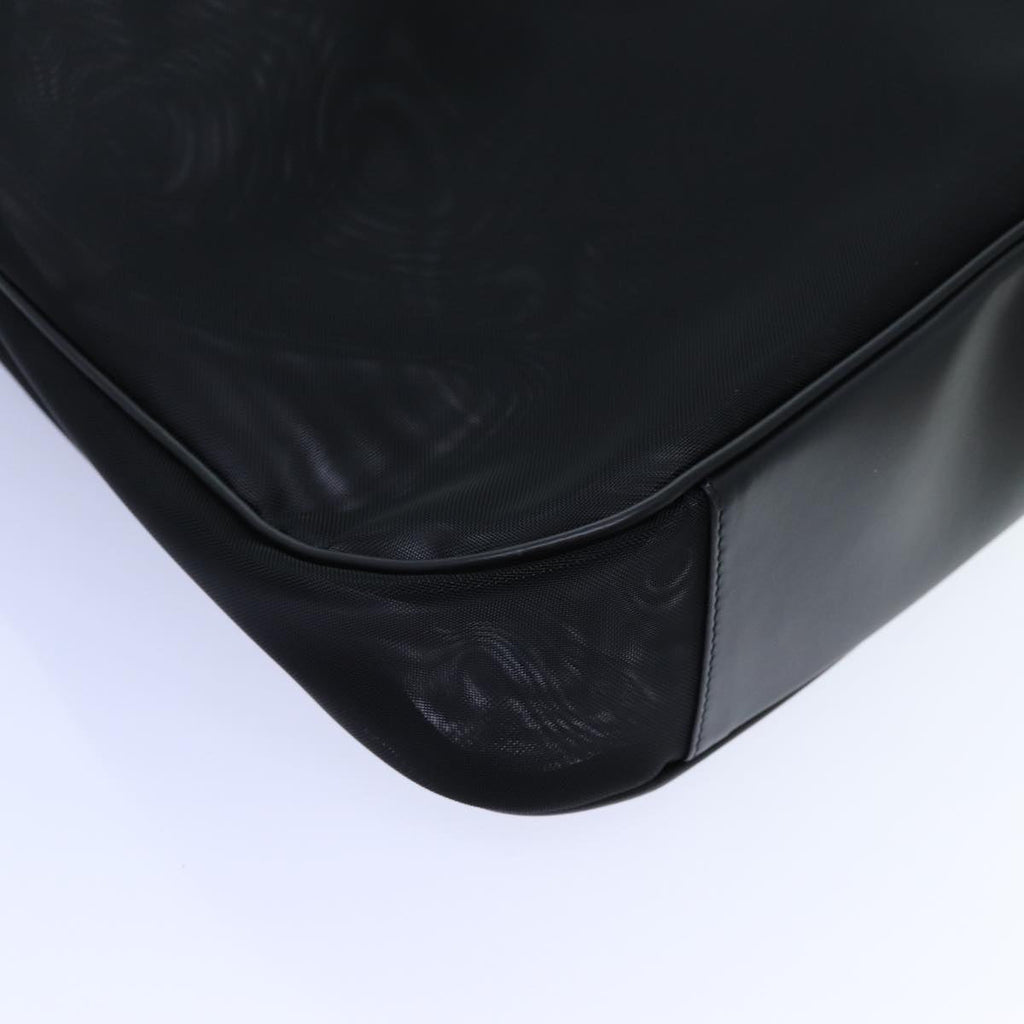 GUCCI Bamboo Hand Bag Nylon Black 001 5577 ep4033