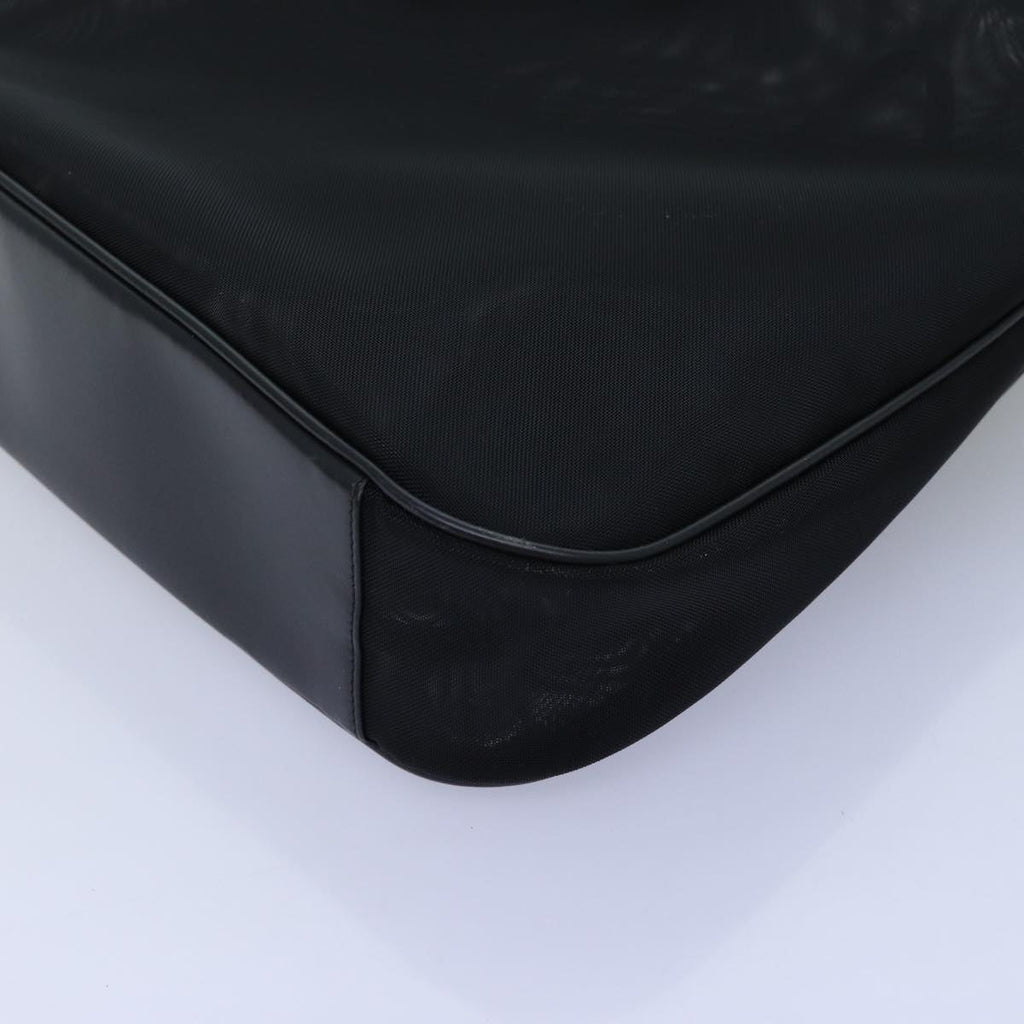 GUCCI Bamboo Hand Bag Nylon Black 001 5577 ep4033