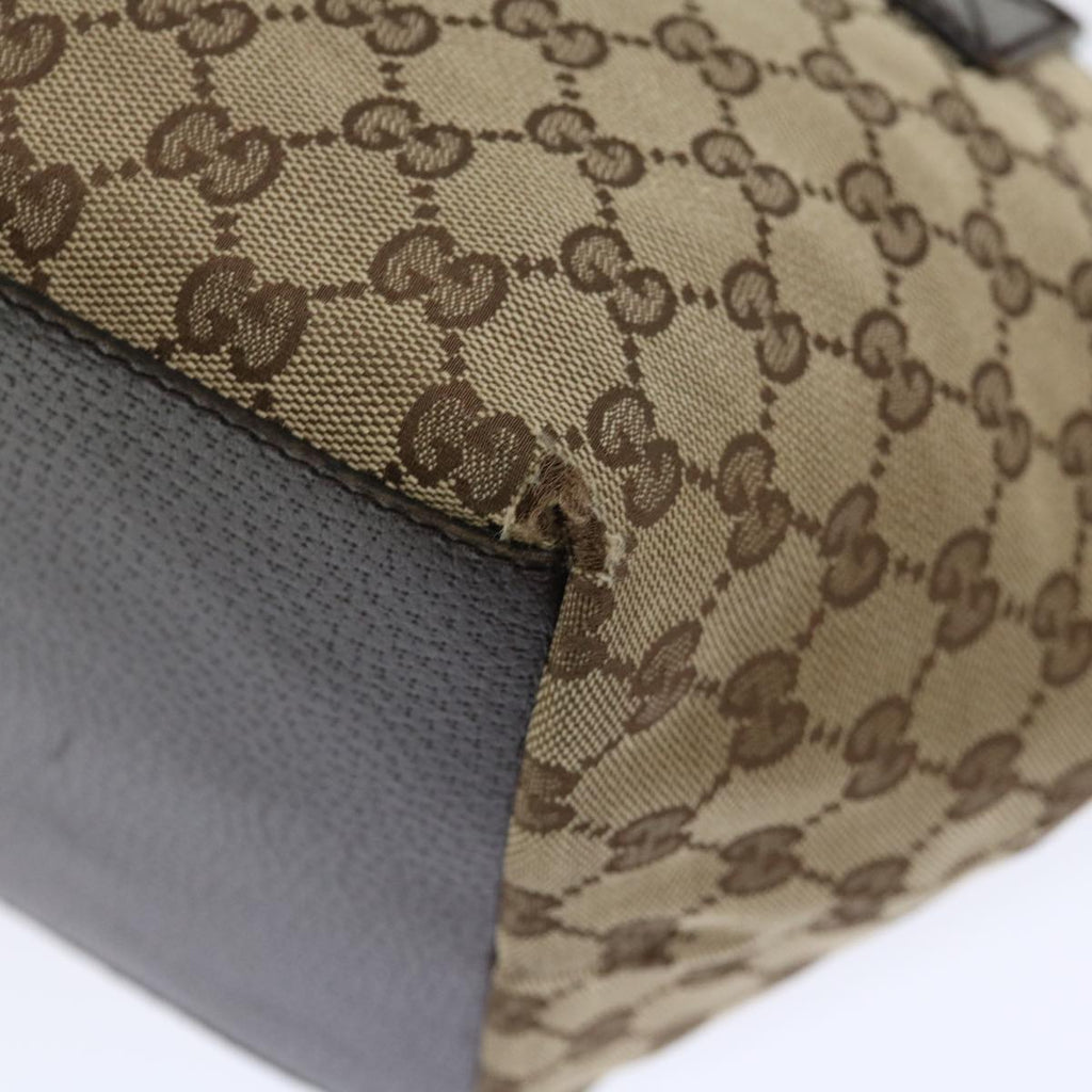 GUCCI GG Canvas Web Sherry Line Hand Bag Beige Red Green 181228 ep4035