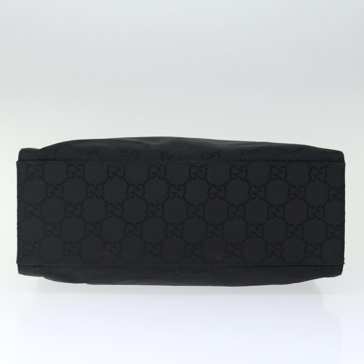 GUCCI Bamboo GG Canvas Hand Bag Nylon Black 002 1010 3754 ep4051