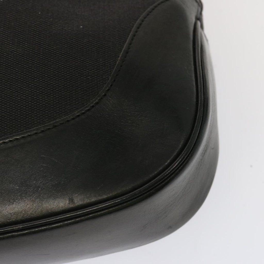 GUCCI Jackie Shoulder Bag Canvas Black 001 3346 3444 ep4070