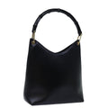 GUCCI Bamboo Shoulder Bag Leather Black 001 3007 ep4071
