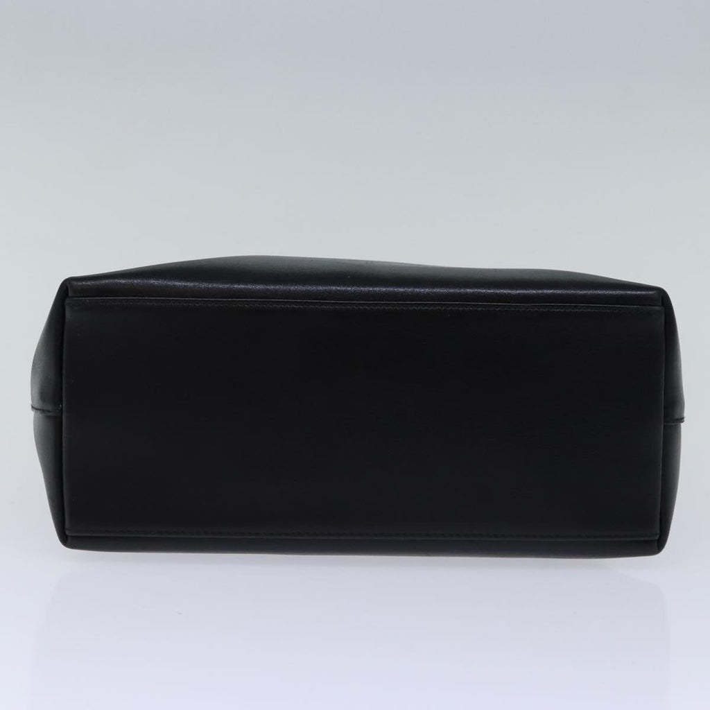 GUCCI Bamboo Shoulder Bag Leather Black 001 3007 ep4071