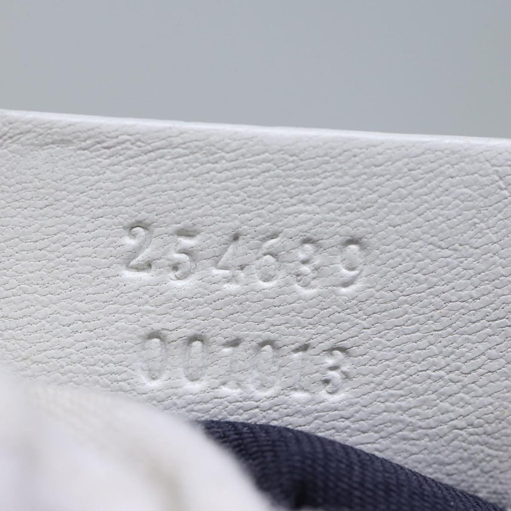 GUCCI Guccissima Shoulder Bag Canvas Outlet Navy ep4072