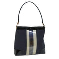GUCCI Shoulder Bag Canvas Black White 001 4231 ep4077
