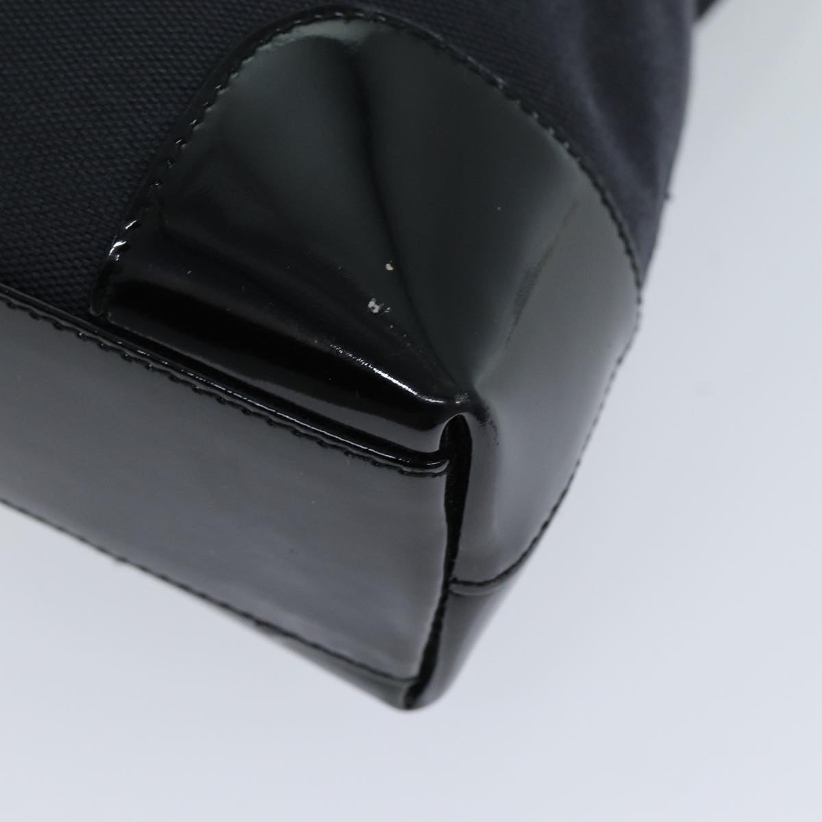 GUCCI Shoulder Bag Canvas Black White 001 4231 ep4077