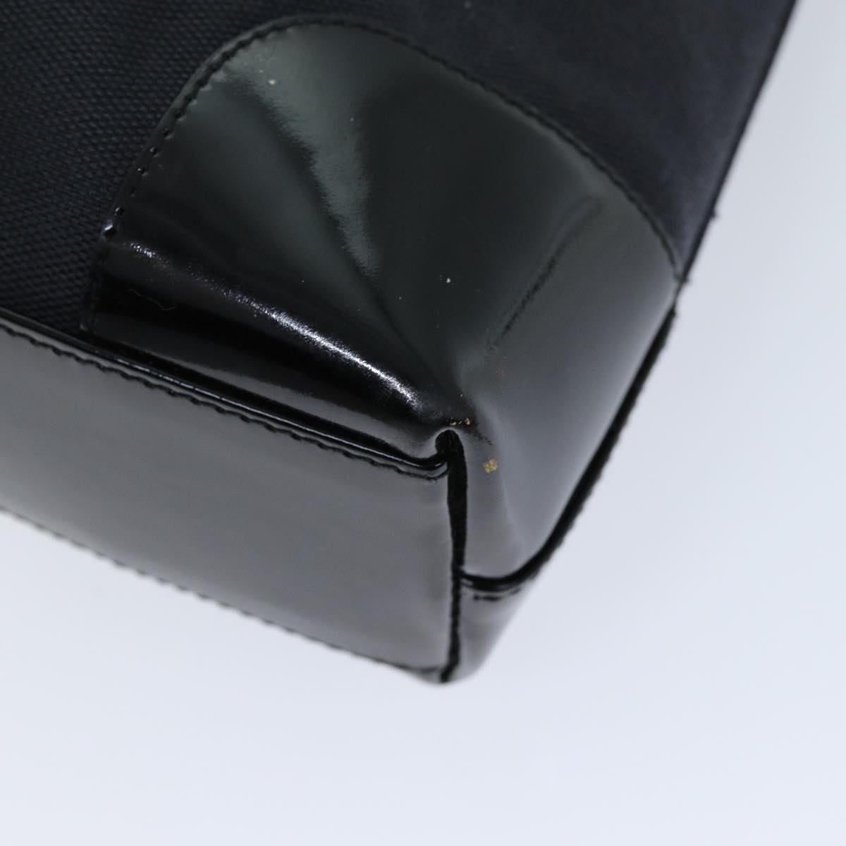 GUCCI Shoulder Bag Canvas Black White 001 4231 ep4077
