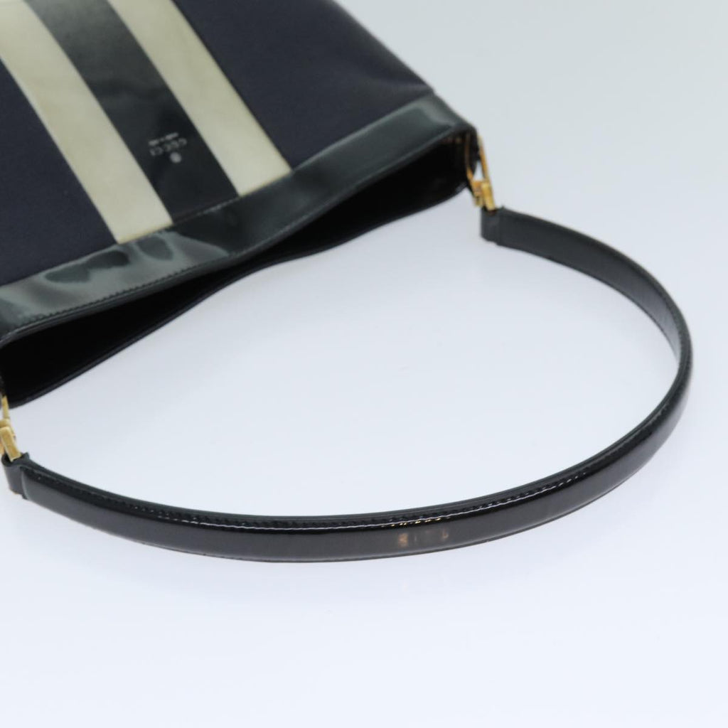 GUCCI Shoulder Bag Canvas Black White 001 4231 ep4077