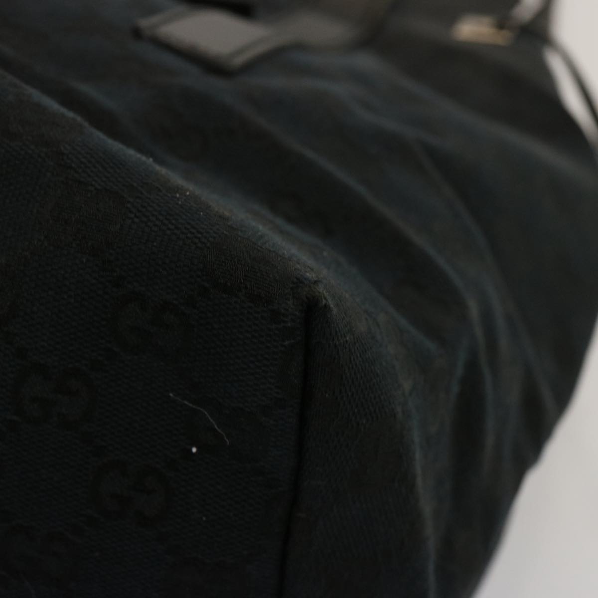 GUCCI GG Canvas Tote Bag Black 019 0493 1669 ep4084