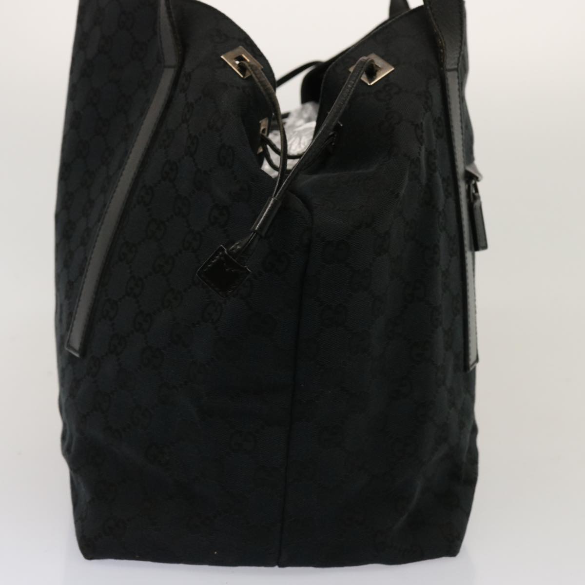 GUCCI GG Canvas Tote Bag Black 019 0493 1669 ep4084