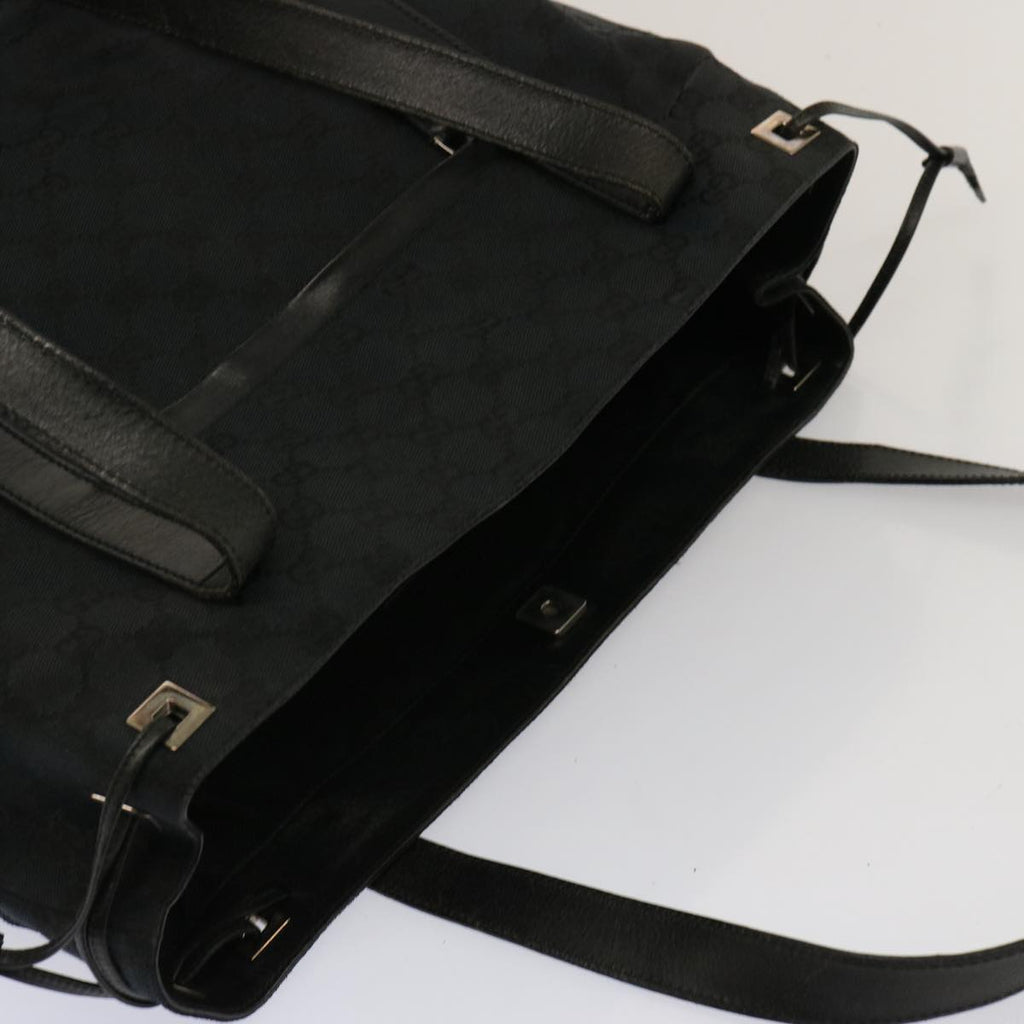 GUCCI GG Canvas Tote Bag Black 019 0493 1669 ep4084