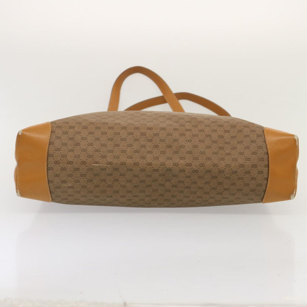 GUCCI Micro GG Supreme Web Sherry Line Tote Bag Beige 002 983 0174 ep4088
