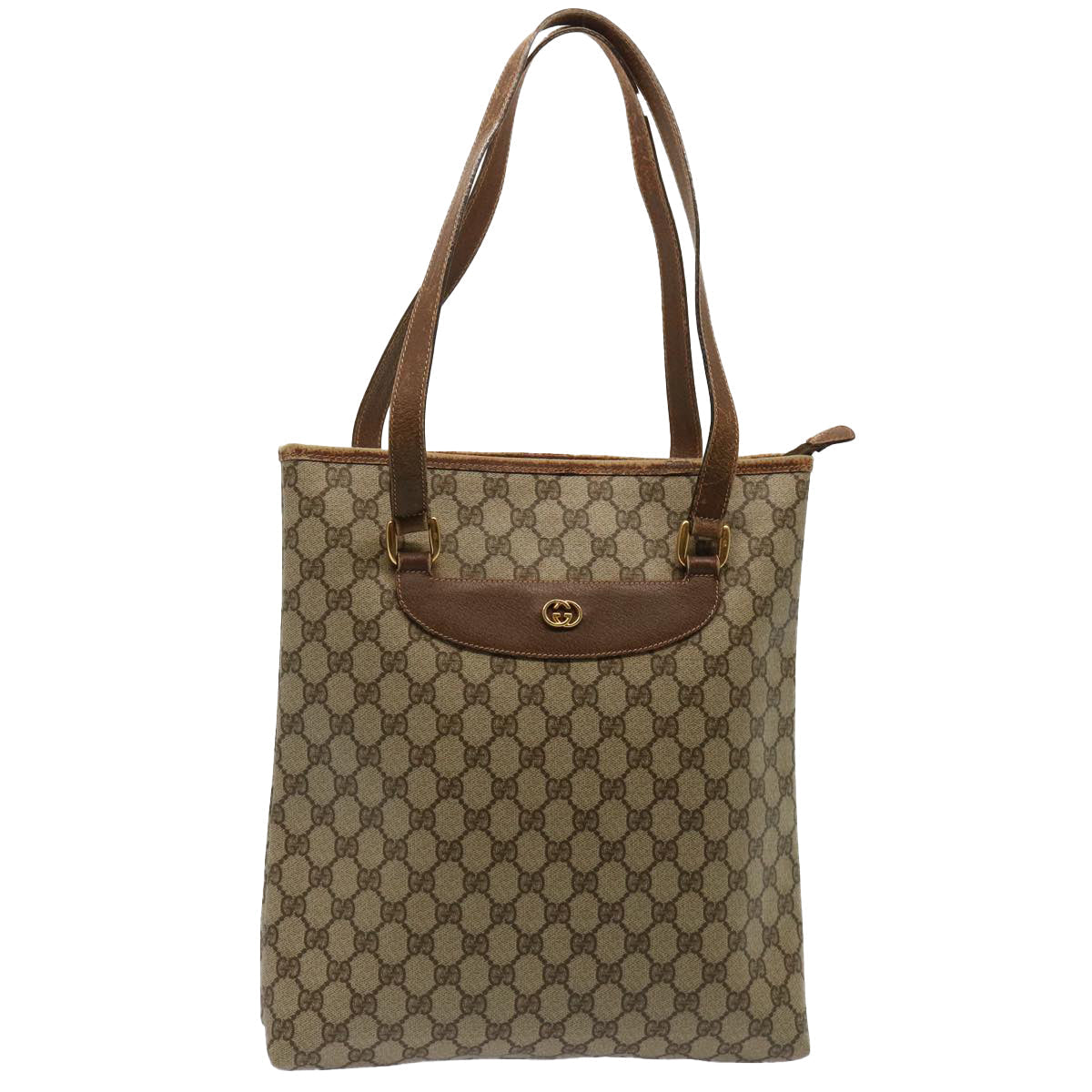 GUCCI GG Supreme Tote Bag PVC Beige 002 39 6130 9411 ep4096