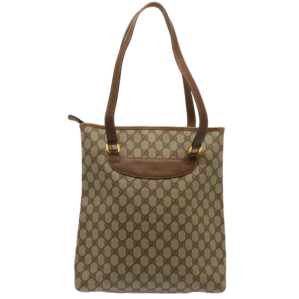 GUCCI GG Supreme Tote Bag PVC Beige 002 39 6130 9411 ep4096