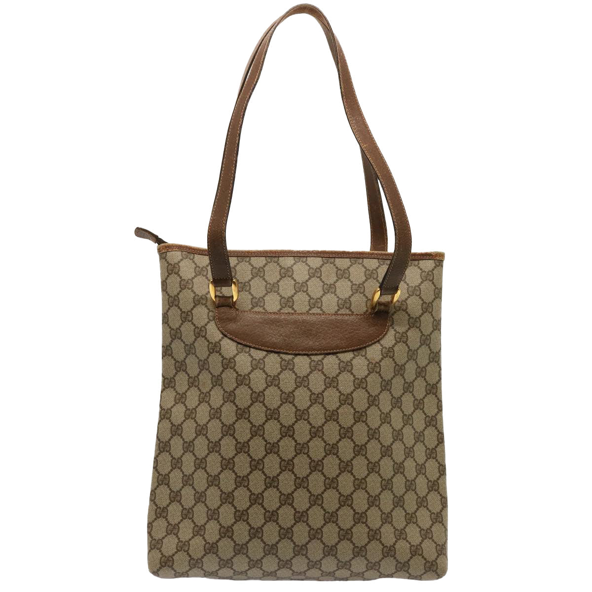 GUCCI GG Supreme Tote Bag PVC Beige 002 39 6130 9411 ep4096