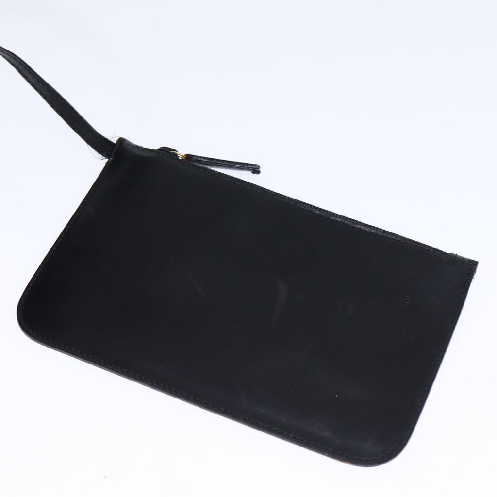 GUCCI Bamboo Shoulder Bag Leather Black 001 2113 1880 ep4100