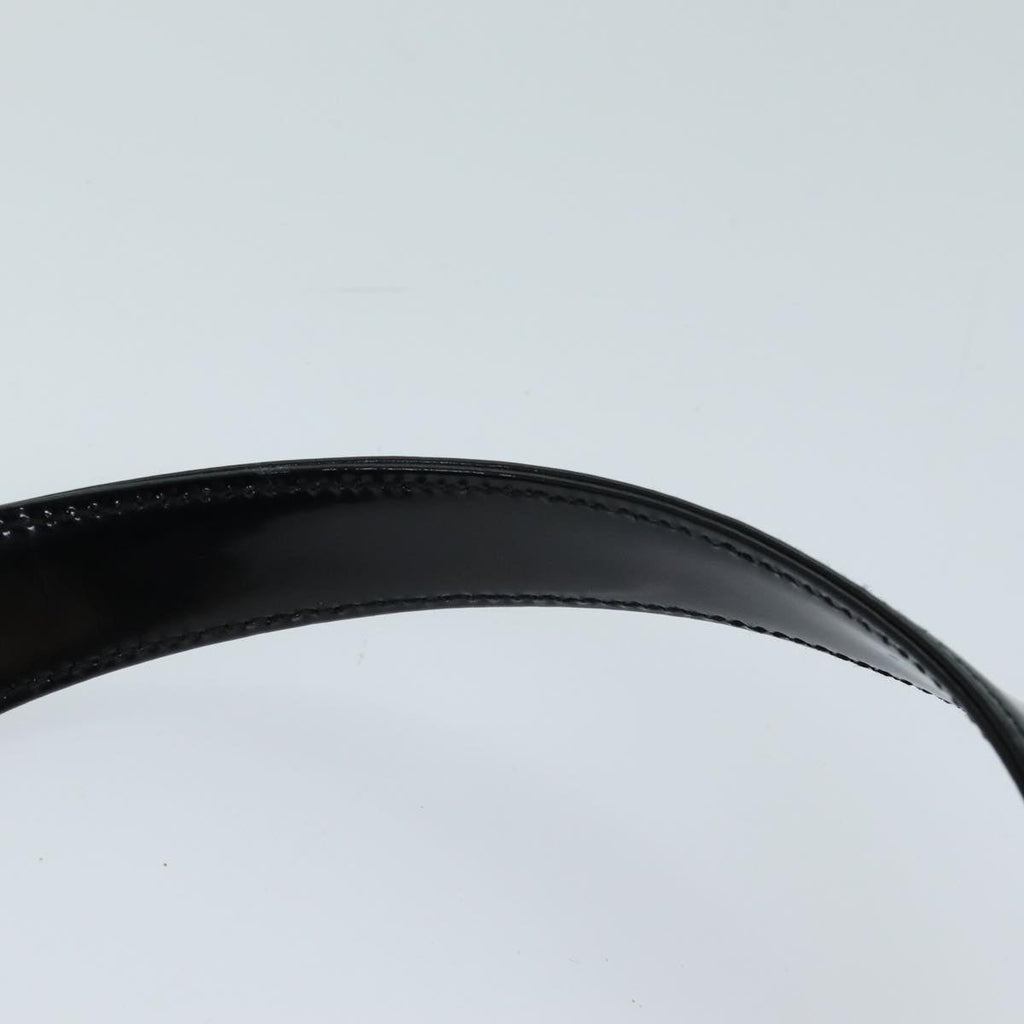 GUCCI Hand Bag Enamel Black 001 3135 ep4107