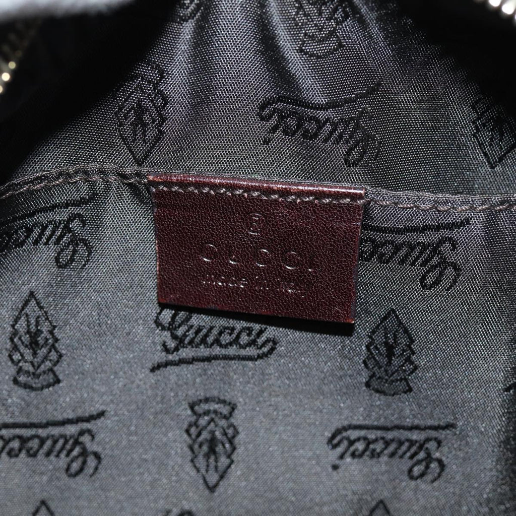 GUCCI GG Crystal Hand Bag Coated Canvas Beige 181485 ep4112