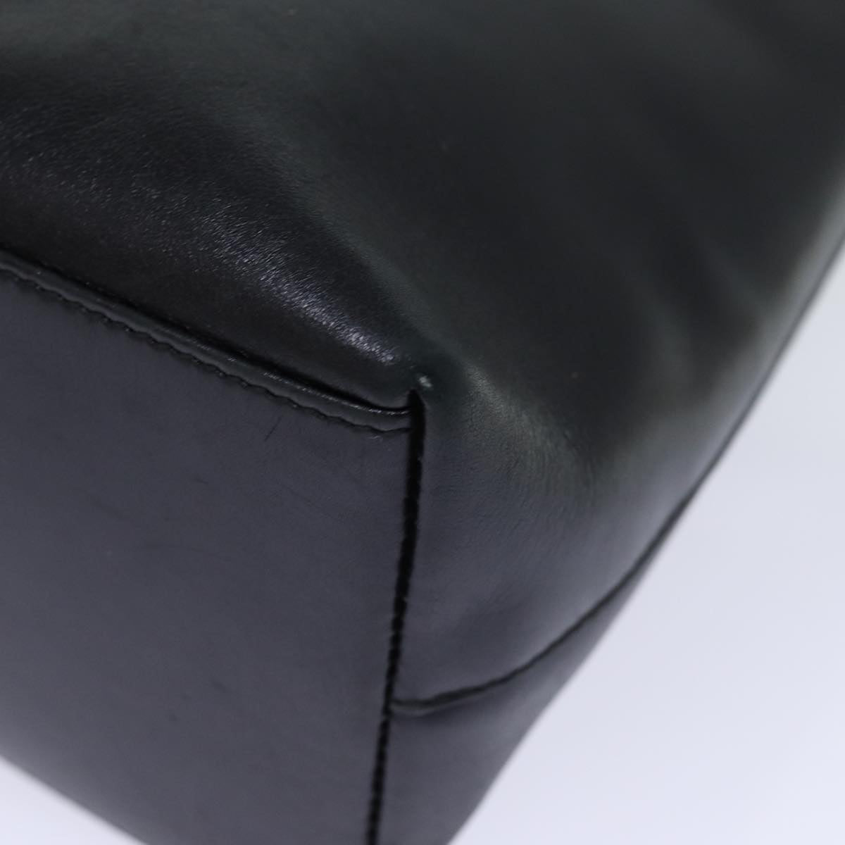 GUCCI Hand Bag Leather Black 001 3007 ep4117