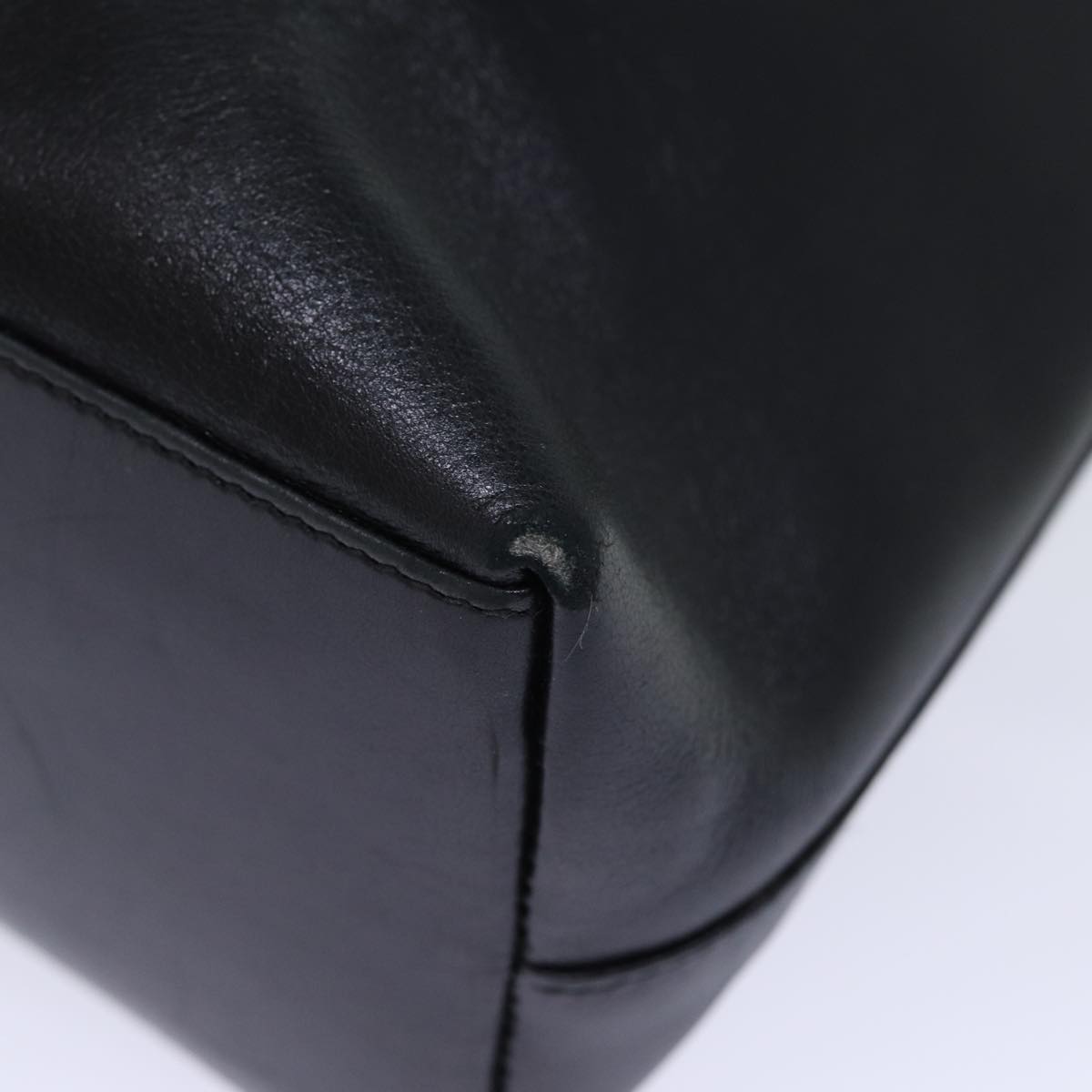 GUCCI Hand Bag Leather Black 001 3007 ep4117