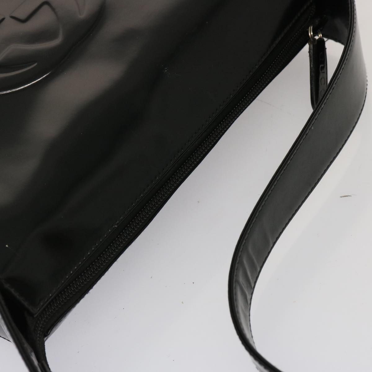 GUCCI Shoulder Bag Patent leather Black 001 1364 1703 ep4128