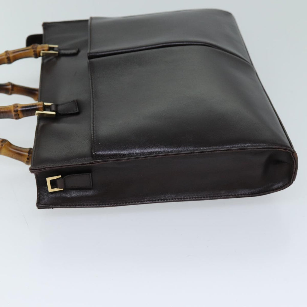 GUCCI Hand Bag Leather Brown 001 2855 1875 0 ep4130