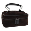 GUCCI Vanity Pouch Suede Brown 032 1705 0141 ep4143